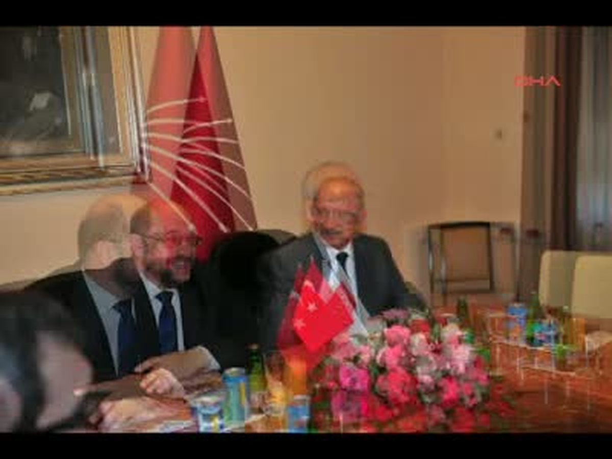 AP Başkanı Schultz, Kemal Kılıçdaroğlu'nu Ziyaret Etti