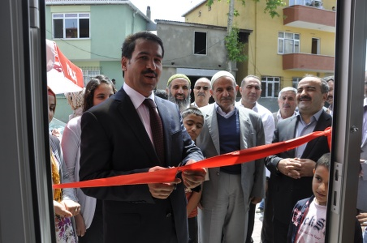Başkan Yaman, Market Açılışı Yaptı
