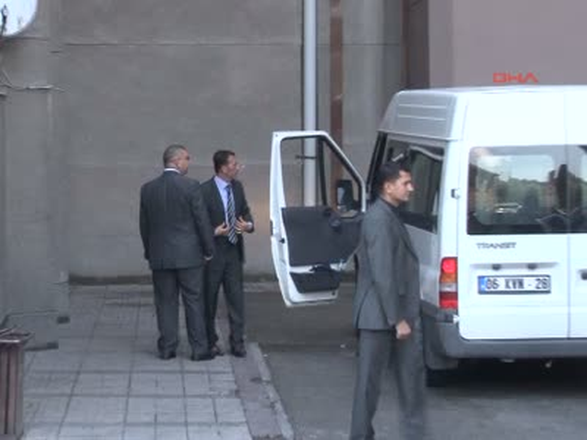 Çetin Doğan ve Engin Alan'ın Ankara Adliyesi'ne Getirilirken Çekilen Görnütüleri
