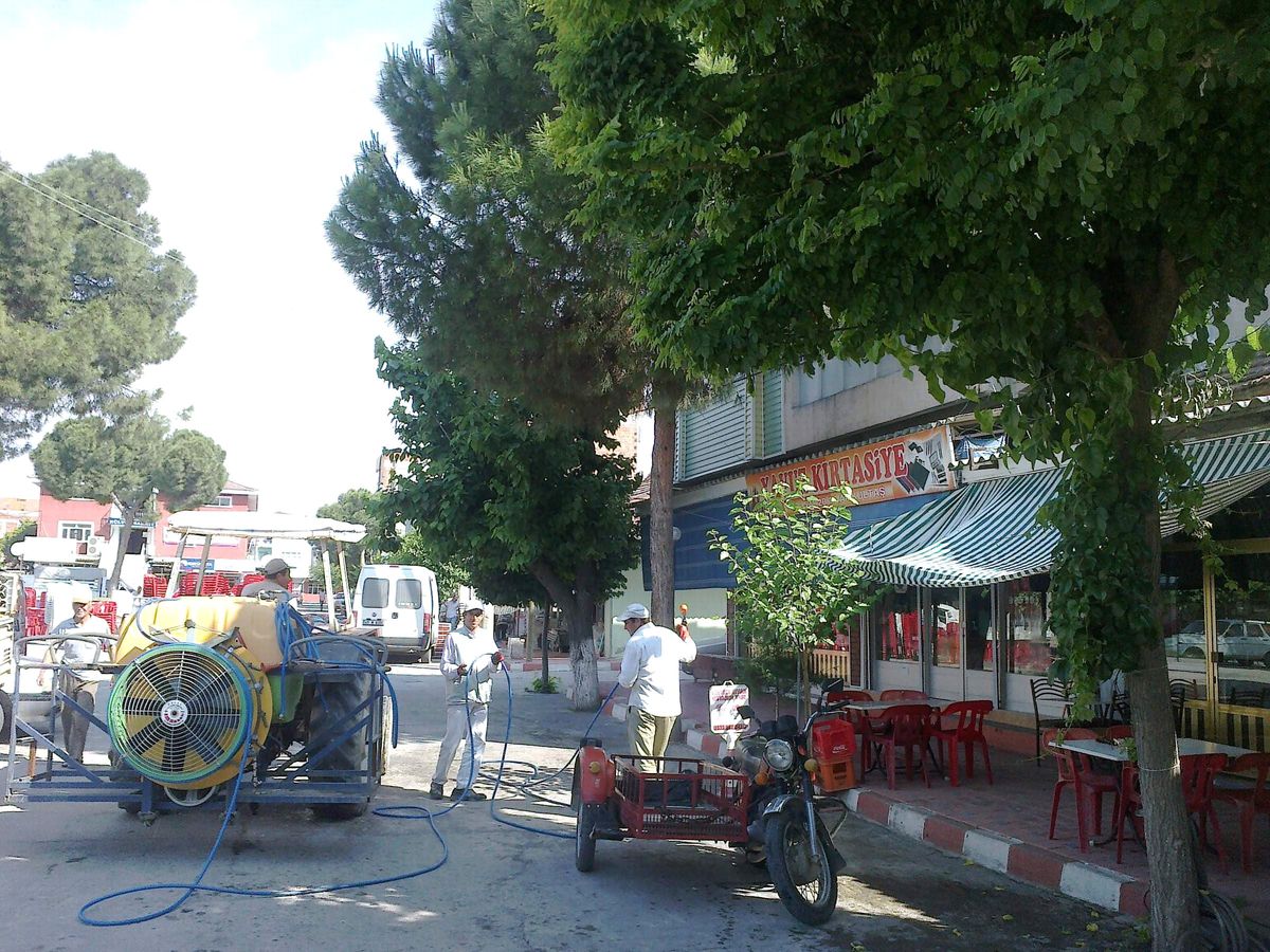 Köprübaşı'nda Zararlı Haşerelere Karşı İlaçlama