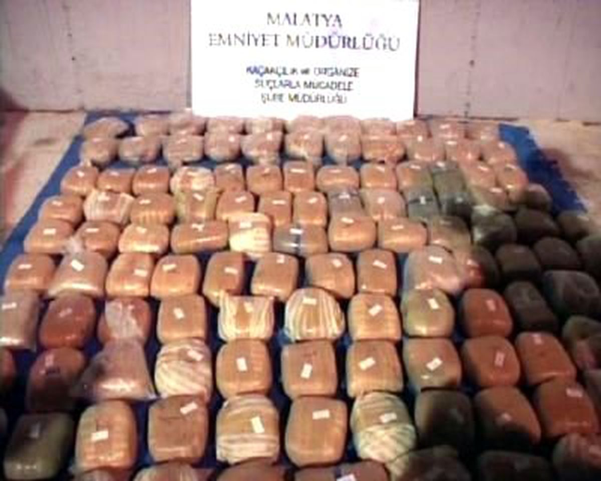 Malatya\'da Zehir Tacirlerine Ağır Darbe