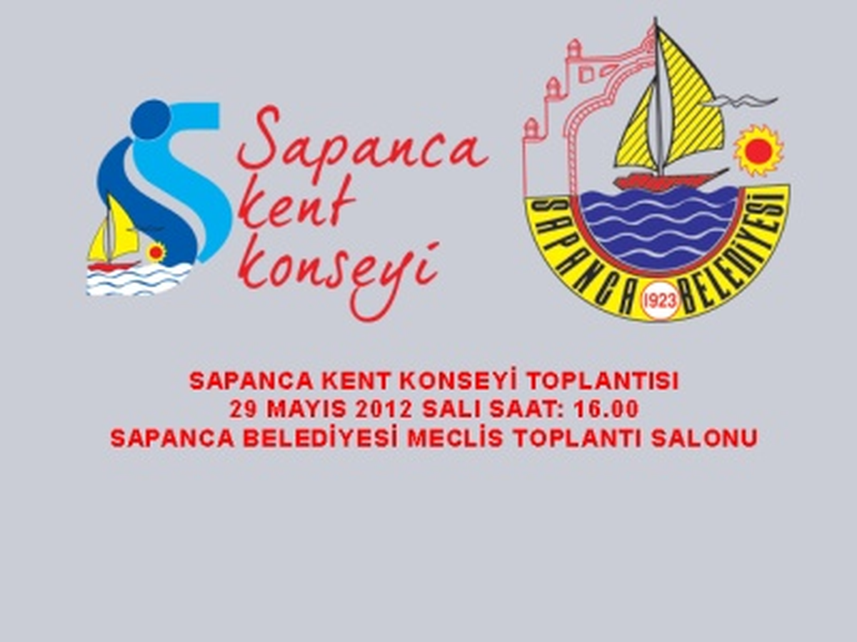 Sapanca Kent Konseyi Kuruluyor
