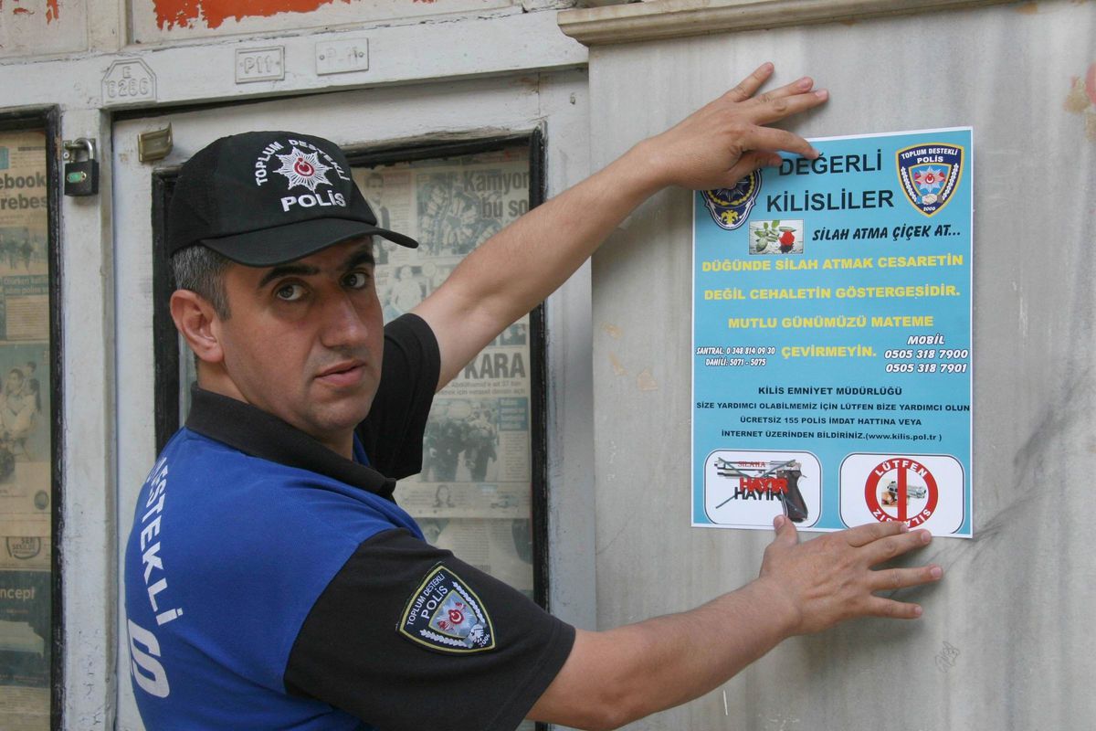 'Silah Atma Çiçek At' Kampanyası