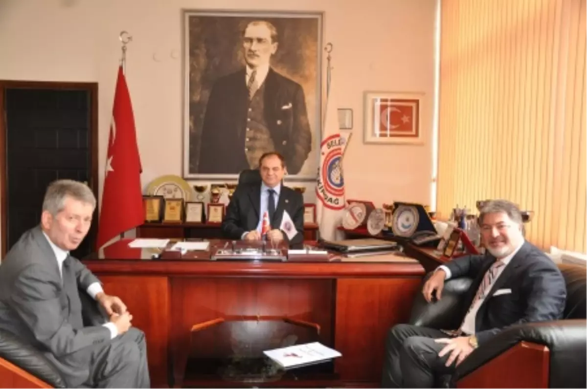 Slovakya Fahri Konsolosundan Belediyeye Ziyaret