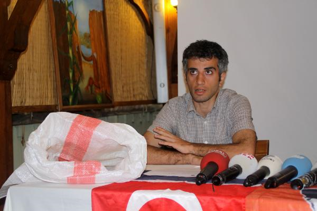 Tgb, 'Çuval Geçirme' Eyleminin Görüntülerini Paylaştı
