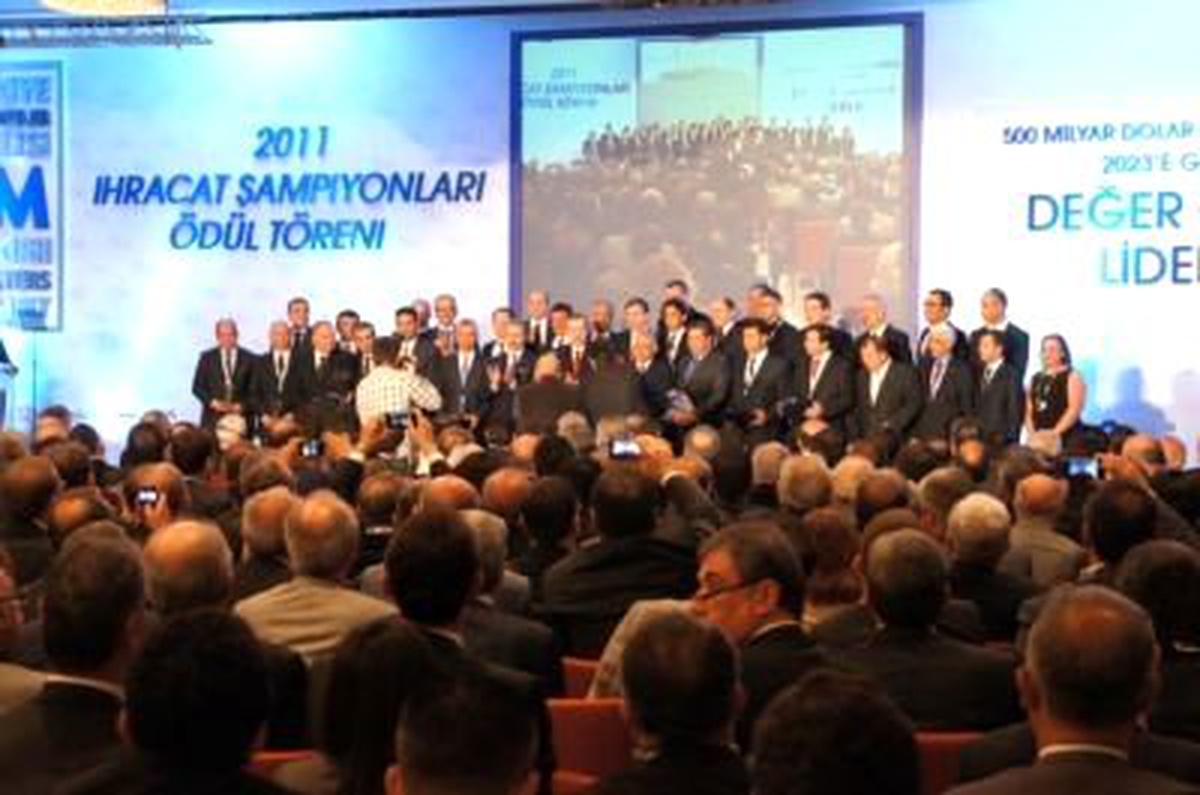Türkiye İhracat Şampiyonları Ödül Töreni