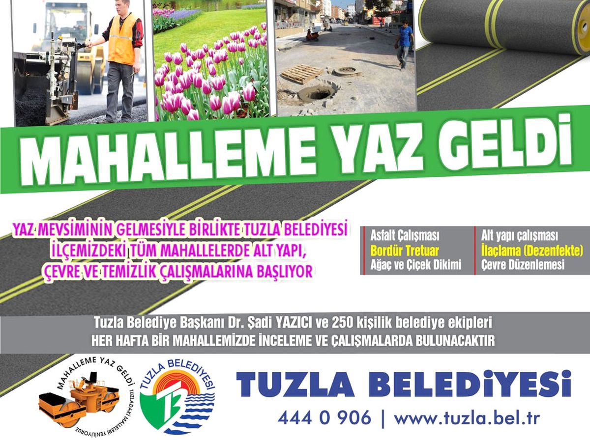 Tuzla'ya Yaz Geldi