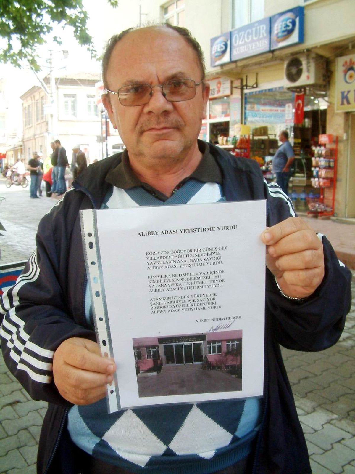 Yetiştirme Yurdu İçin Şiir Yazdı