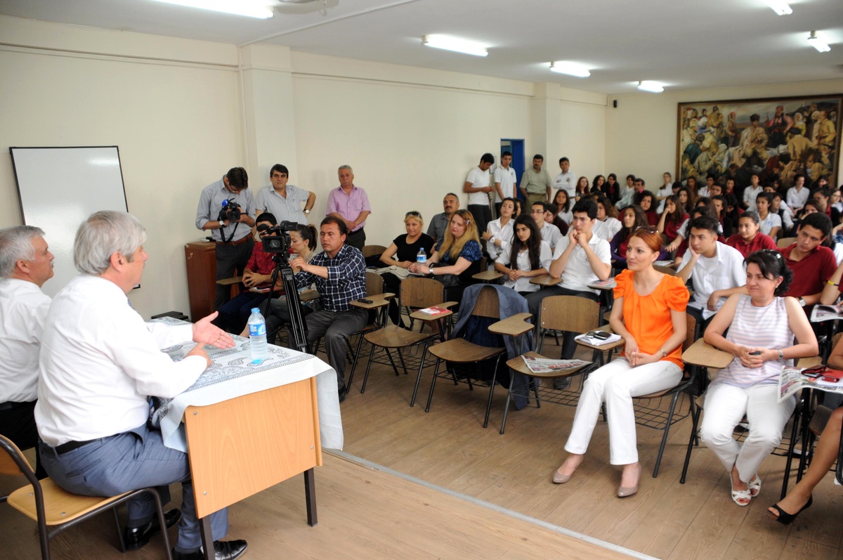 Akaydın Atso Güzel Sanatlar Lisesi Öğrencileriyle Buluştu