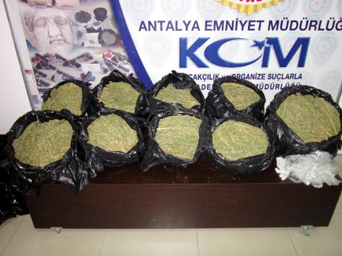 Antalya'da Uyuşturucu Operasyonu: 4 Gözaltı
