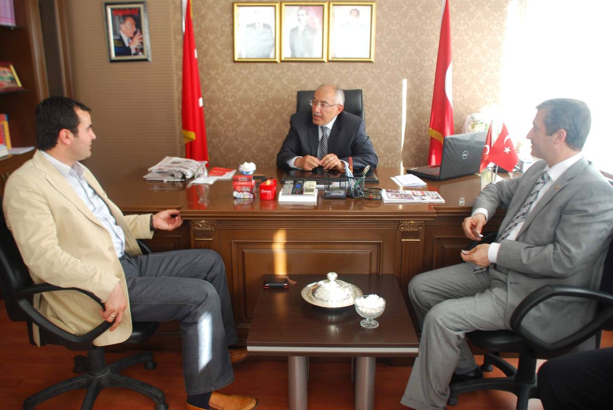 Başkan Tahmazoğlu MHP İl Başkanı Yıldırım'ı Ziyaret Etti