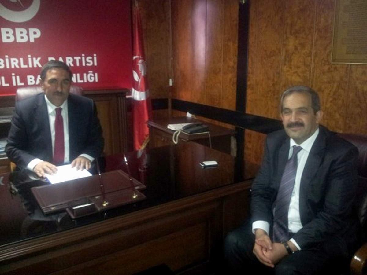 Doğan Ürgüp, BBP İstanbul Teşkilatı'nı Ziyaret Etti