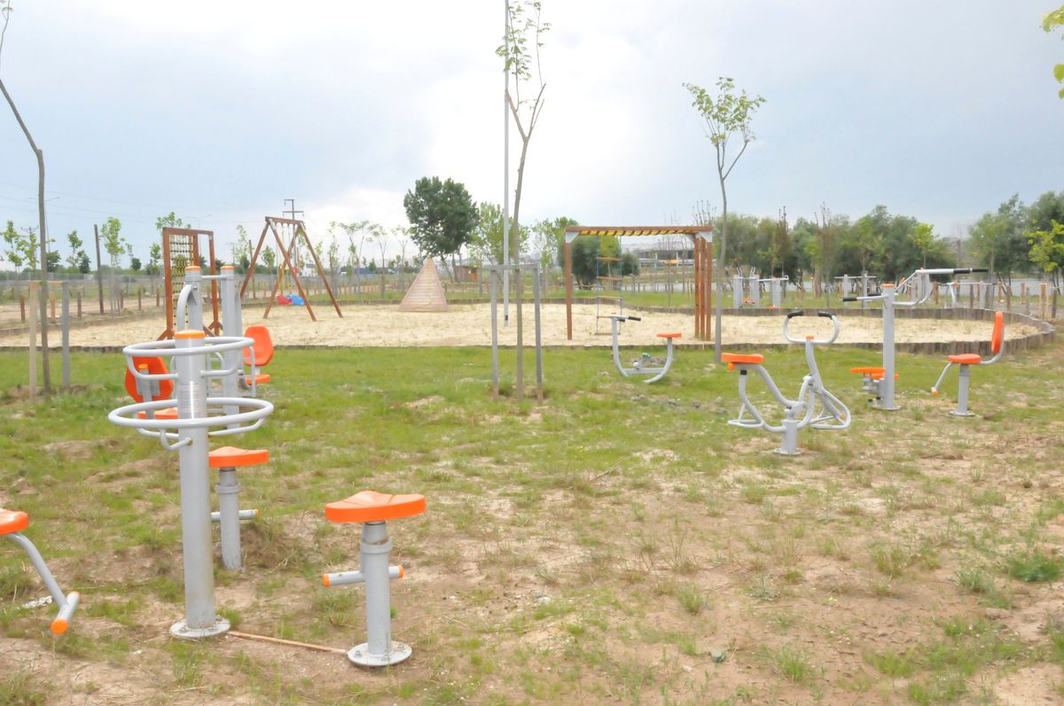 Gölbaşı Parkı Şehir Mobilyaları ile Donatılıyor