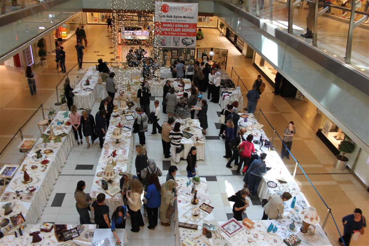 Hobili Günler Final Sergisi Demirpark Avm' de