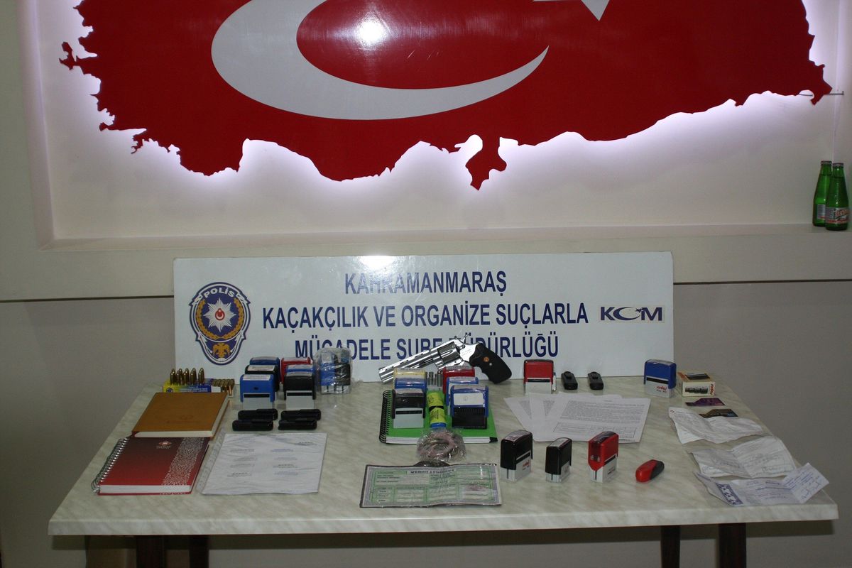 Kahramanmaraş'ta Suç Örgütü Operasyonu