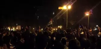 Sabbahi Yanlıları Tahrir Meydanı'nda Seçim Sonuçlarını Protesto Etti