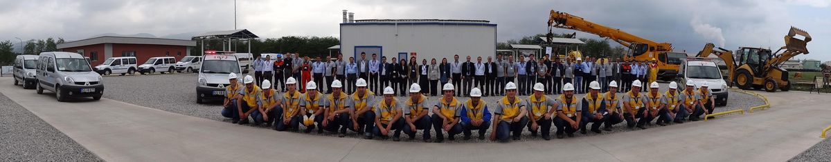 Samgaz'da Afet Tedbirleri ve Yangın Tatbikatı