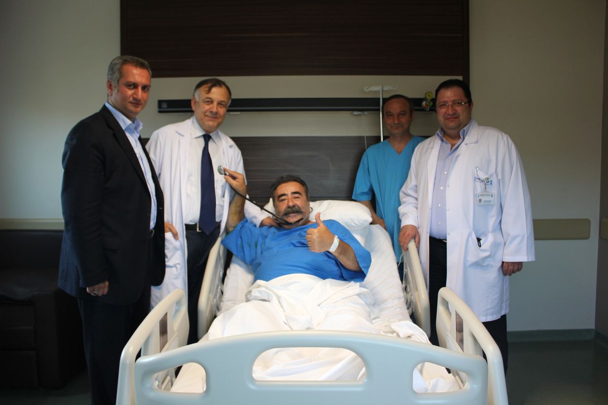 Sanatçı Yıldırım Göcek'in Tıkalı Damarı Açıldı