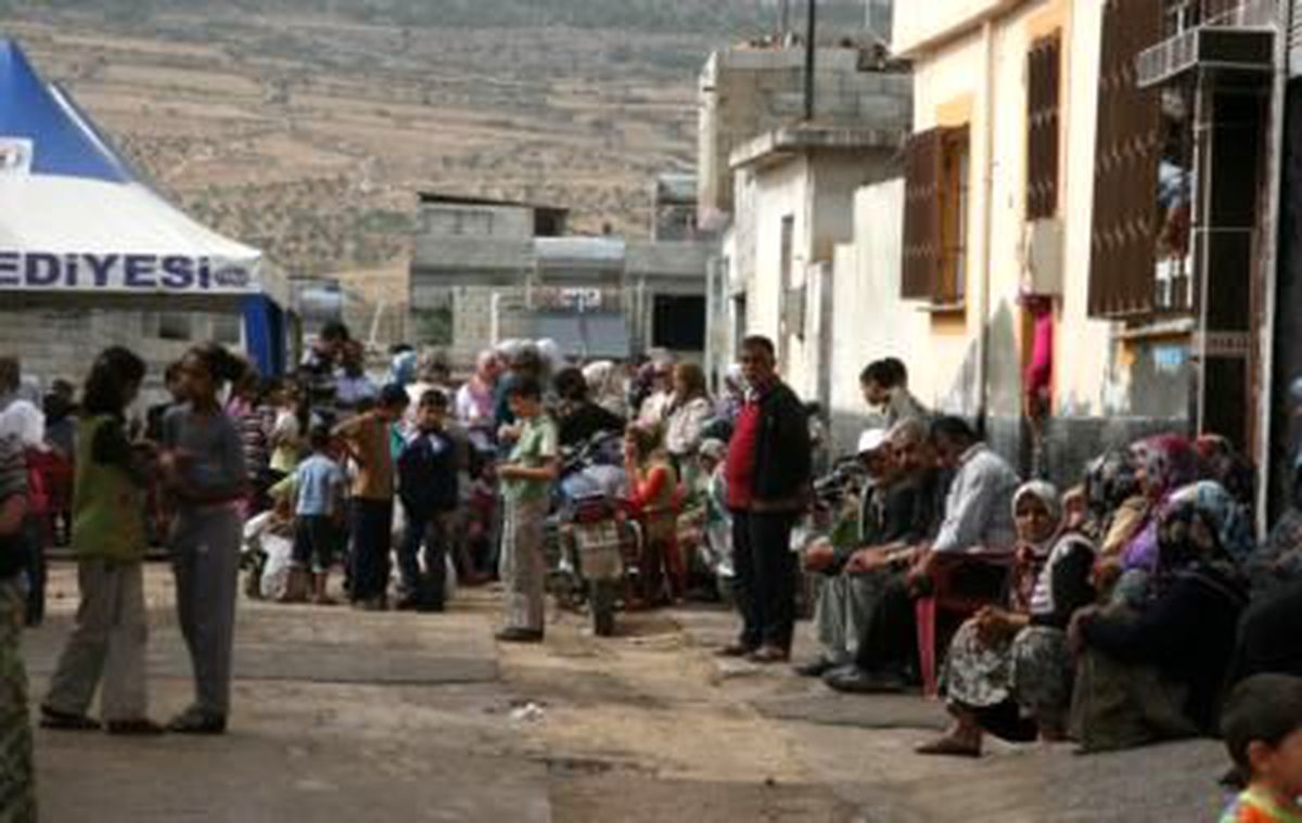 Suriye'de Öldürülen Bayan Toprağa Verıldı