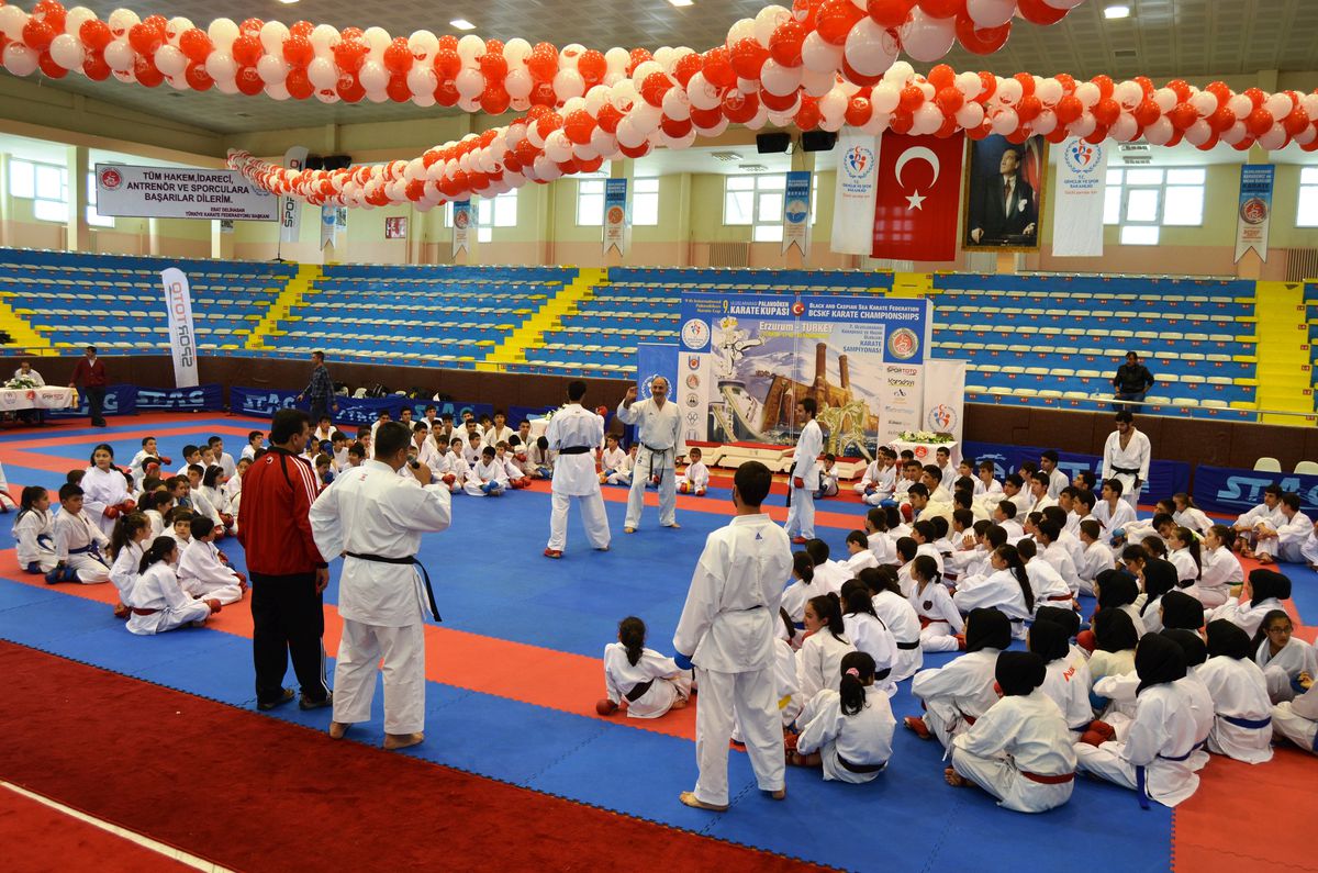 500 Karateci Aynı Anda Tatamiye Çıktı
