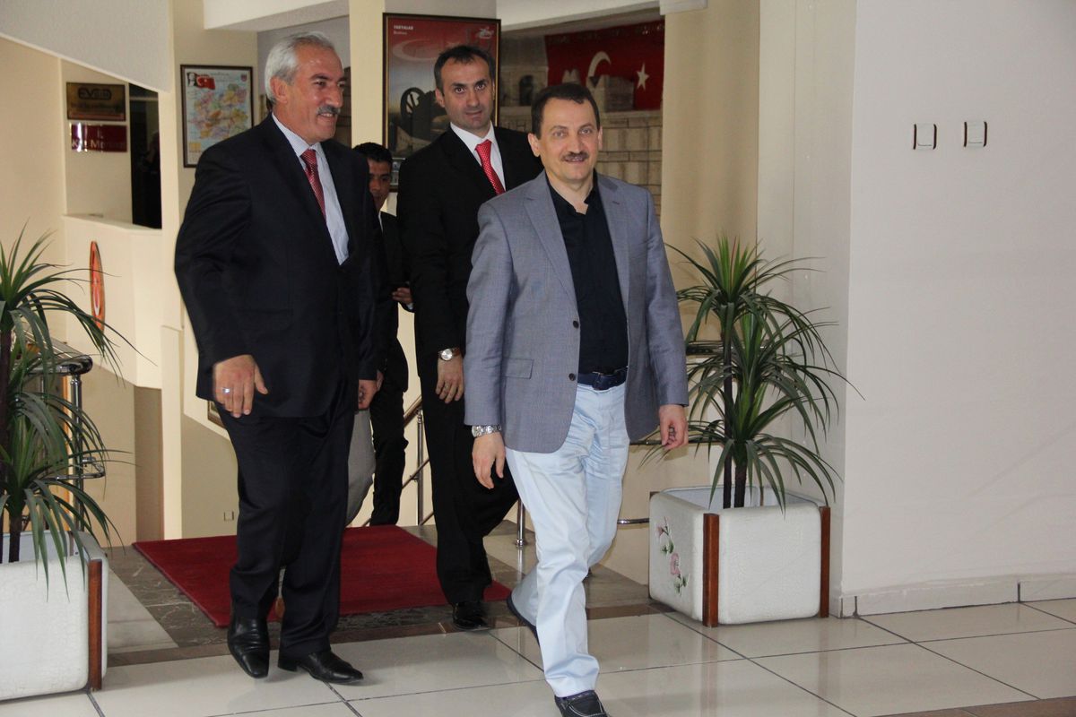 Basın İlan Kurumu Başkanı Mehmet Atalay'dan Vali Öztürk'e Ziyaret