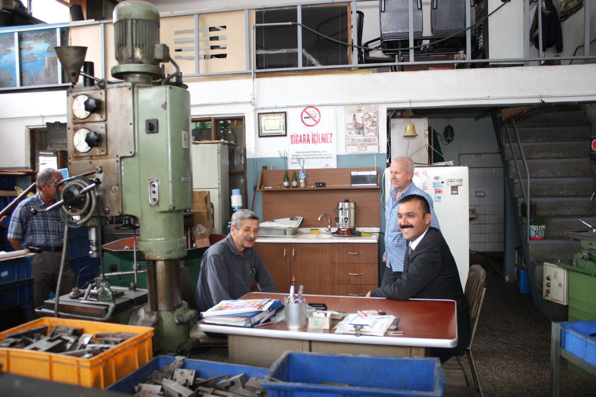 Başkan Bayram'dan Sanayi Esnafına İkna Turları