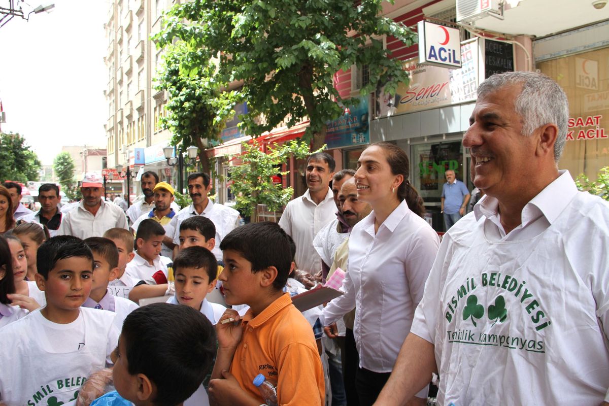Bismil Belediyesi Temizlik Kampanyası Başlattı