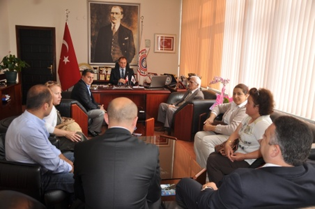CHP Barbaros Belde Teşkilatından Başkana Ziyaret