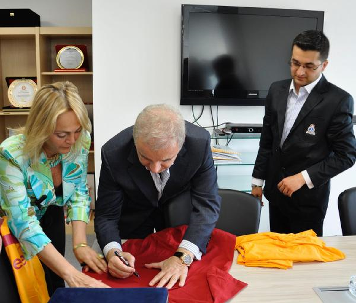 Galatasaray Başkanı Kayseri'de Yılın Başkanı Seçildi