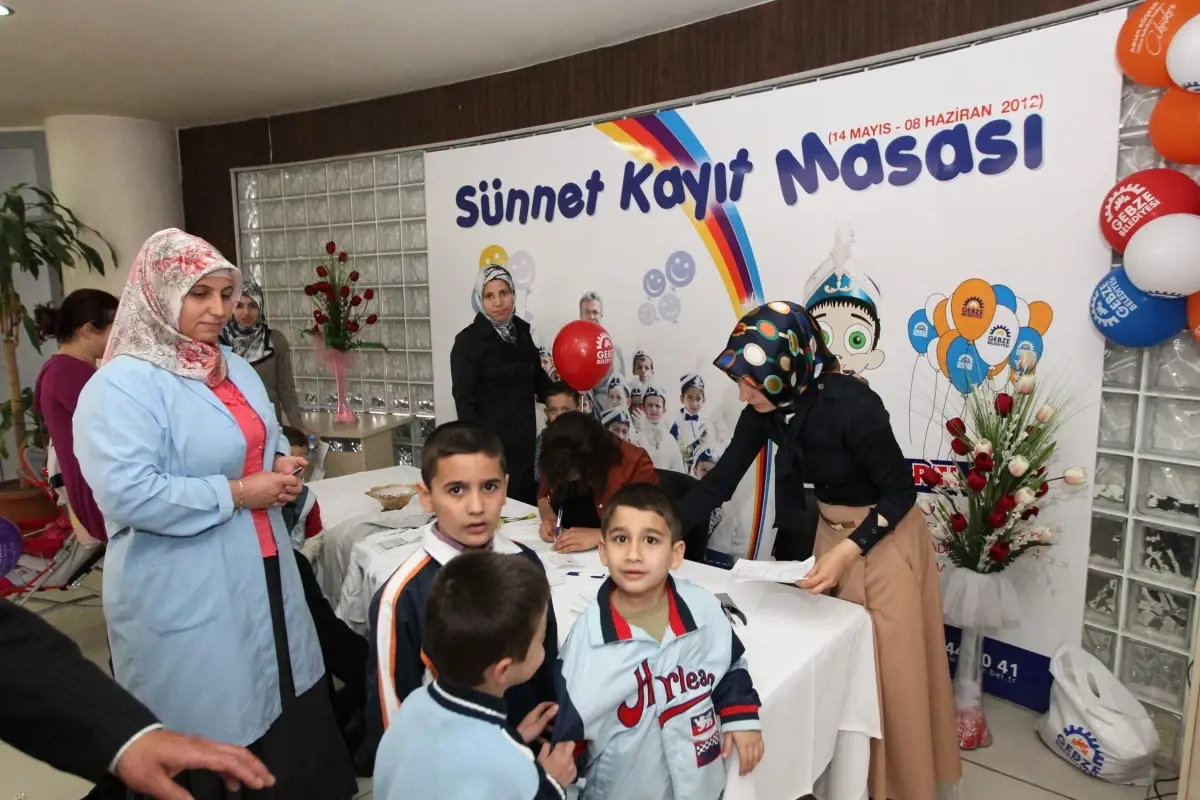Gebze Belediyesi Sünnet Kayıtları Devam Ediyor