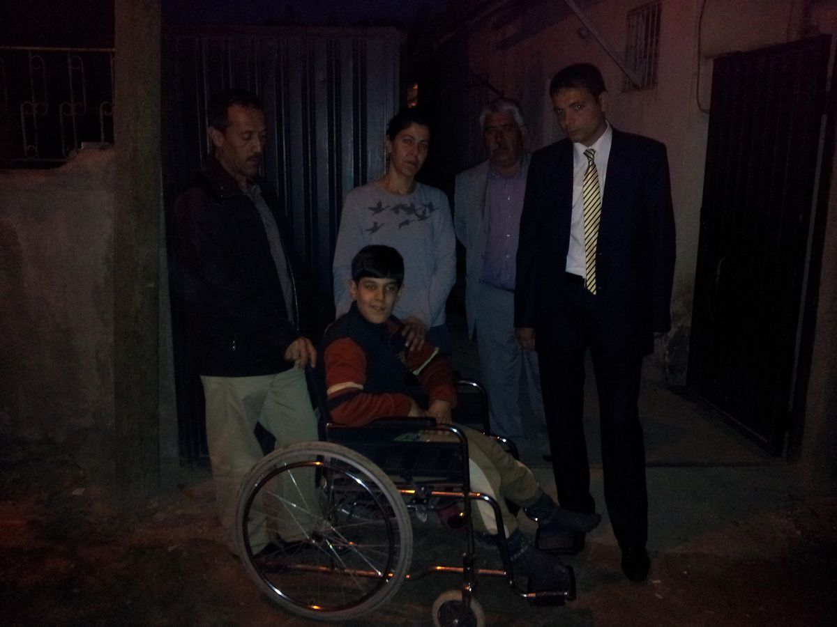 Has Parti'den Engelli Annesine Ziyaret