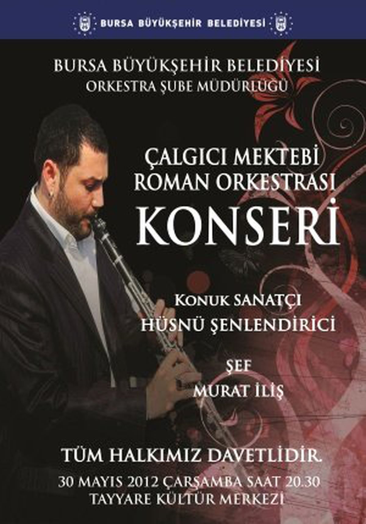 Hüsnü Şenlendirici Bugün Bursa'da