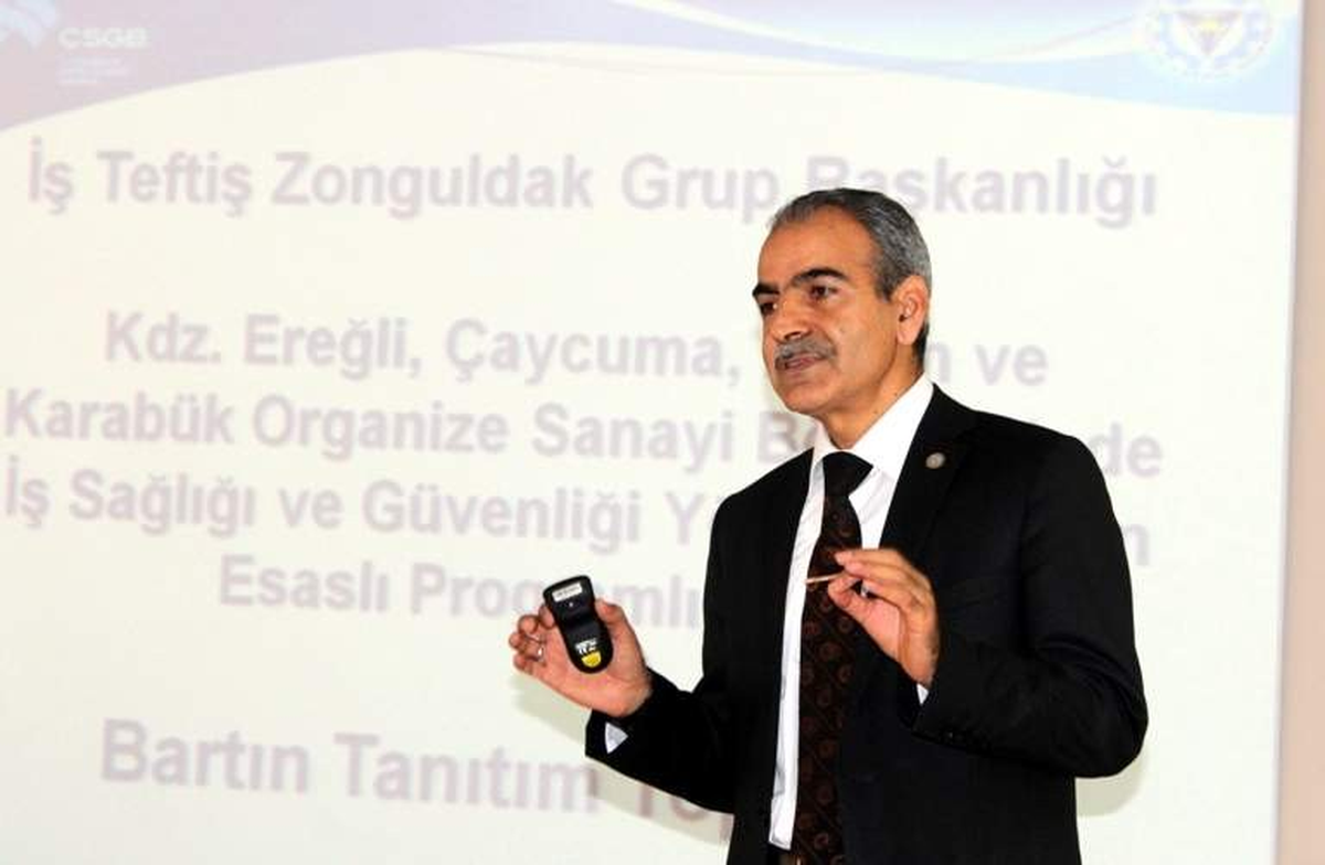 İş Güvenliğinin Sağlanması ve İş Teftişi Konulu Toplantı Yapıldı