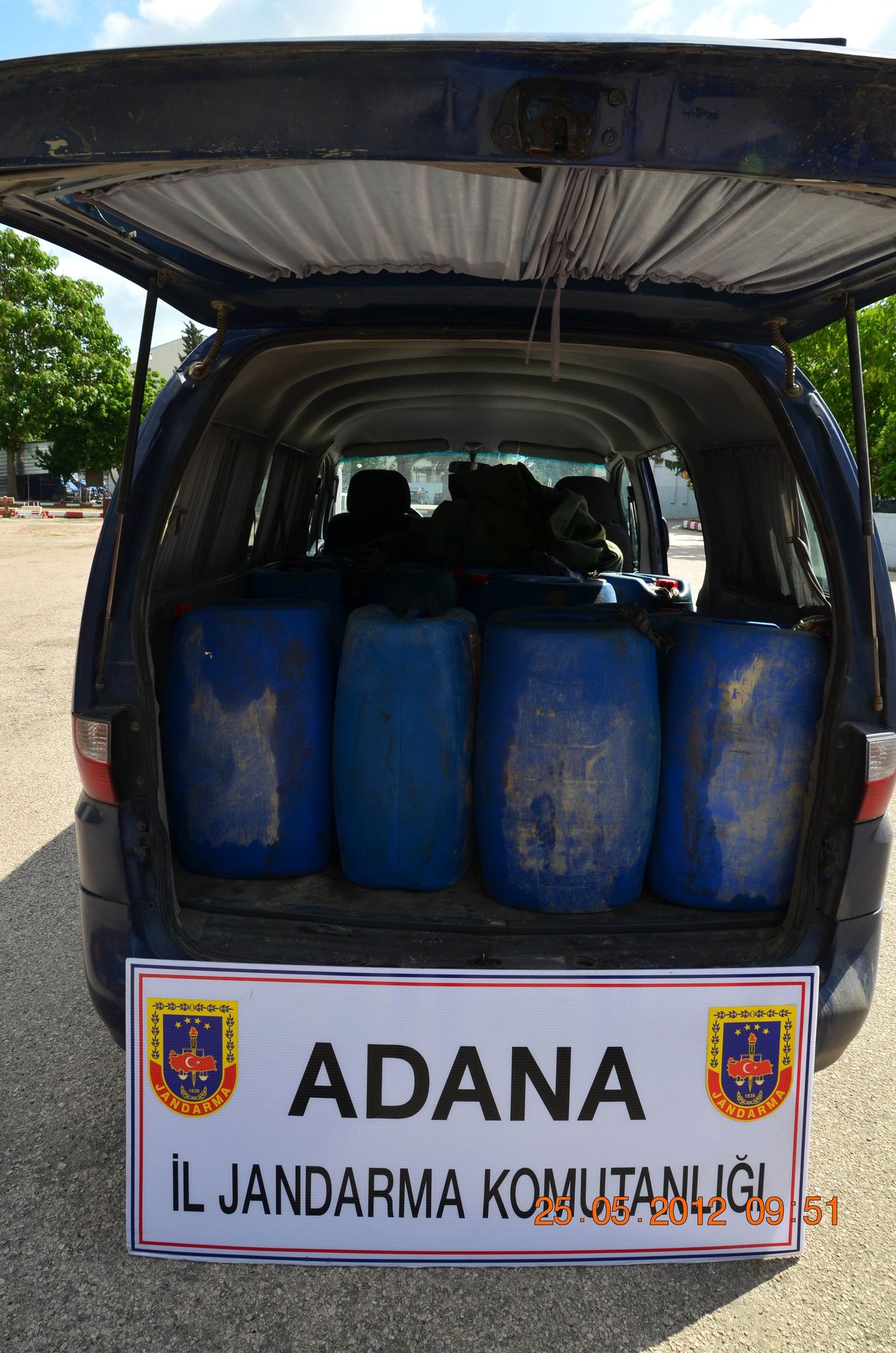 Jandarmadan Kaçak Mazot Operasyonu