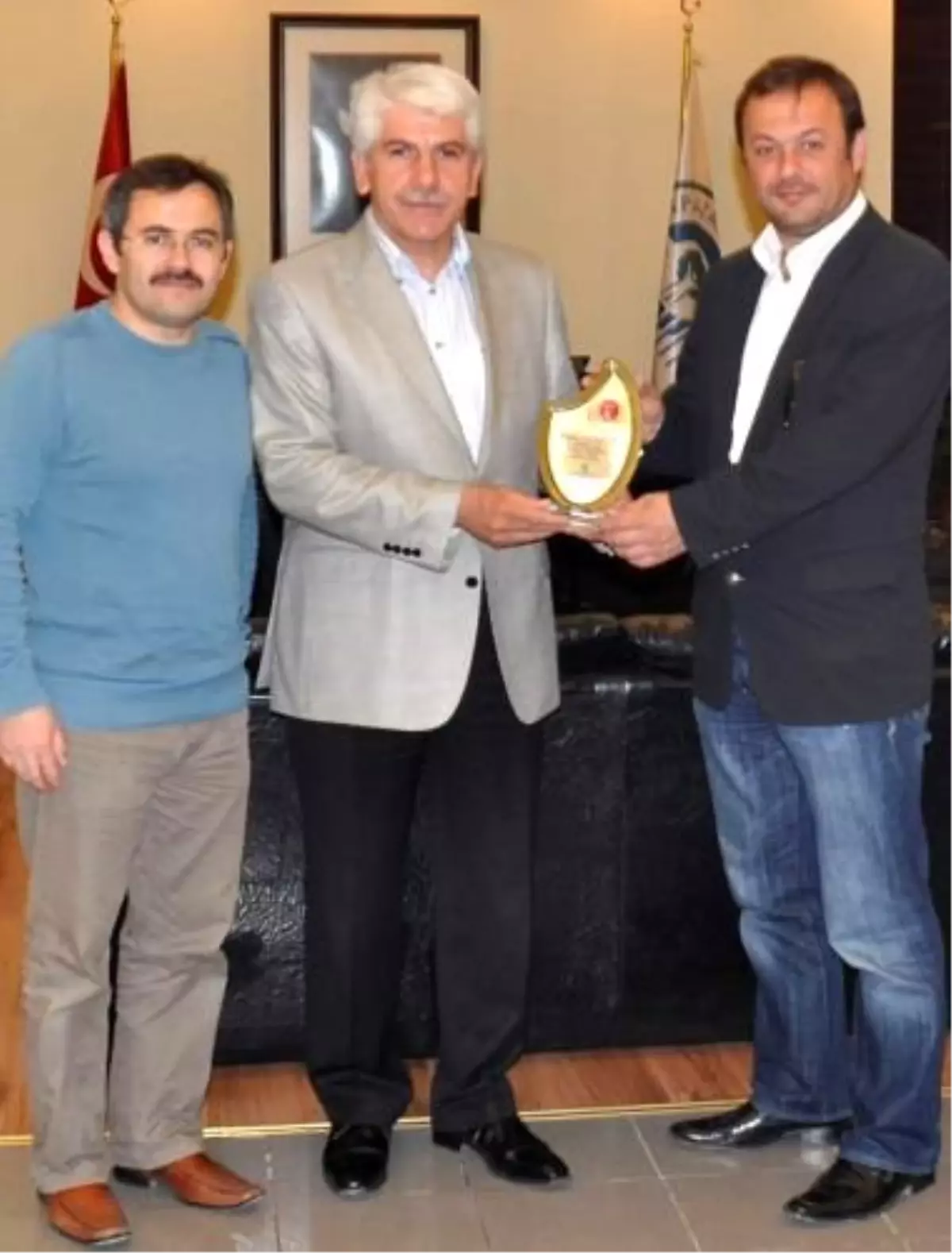 Yuder\'den Başkan Sakallı\'ya Ziyaret