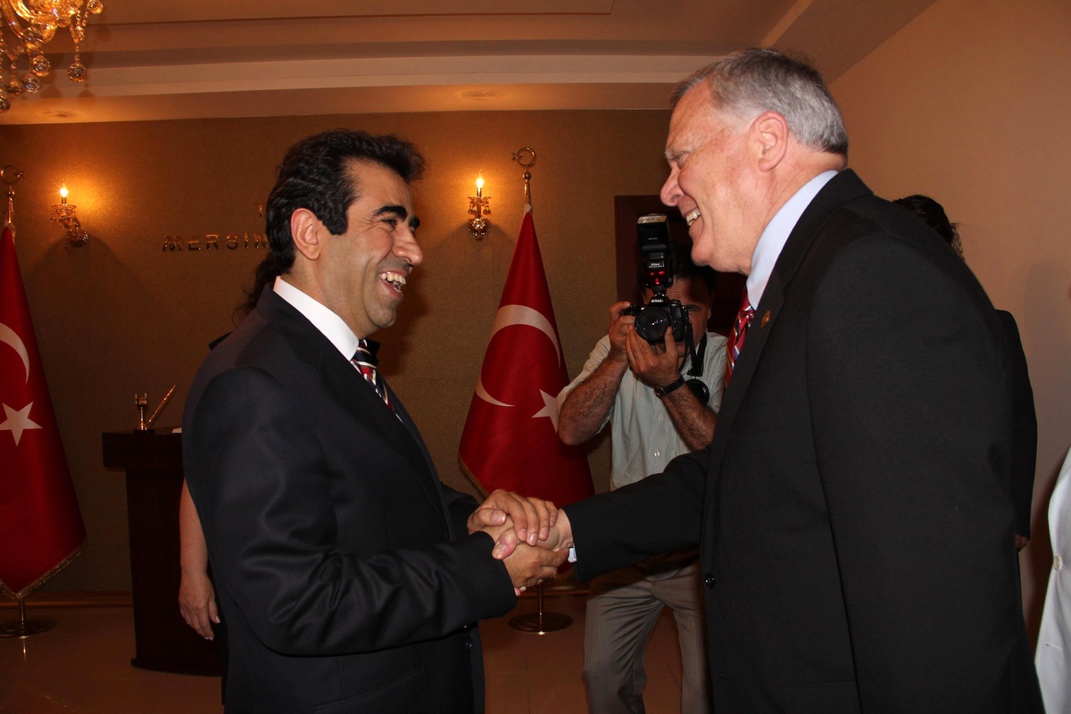 ABD Georgıa Eyaleti Valisi Deal Mersin'de