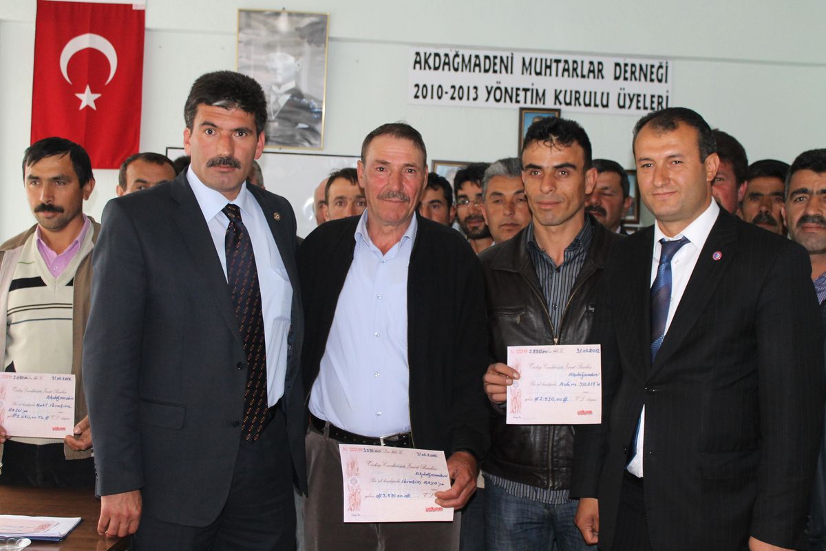 Akdağmadeni Süt Üreticileri Birliği Anaç Sığır Desteklerini Ödedi