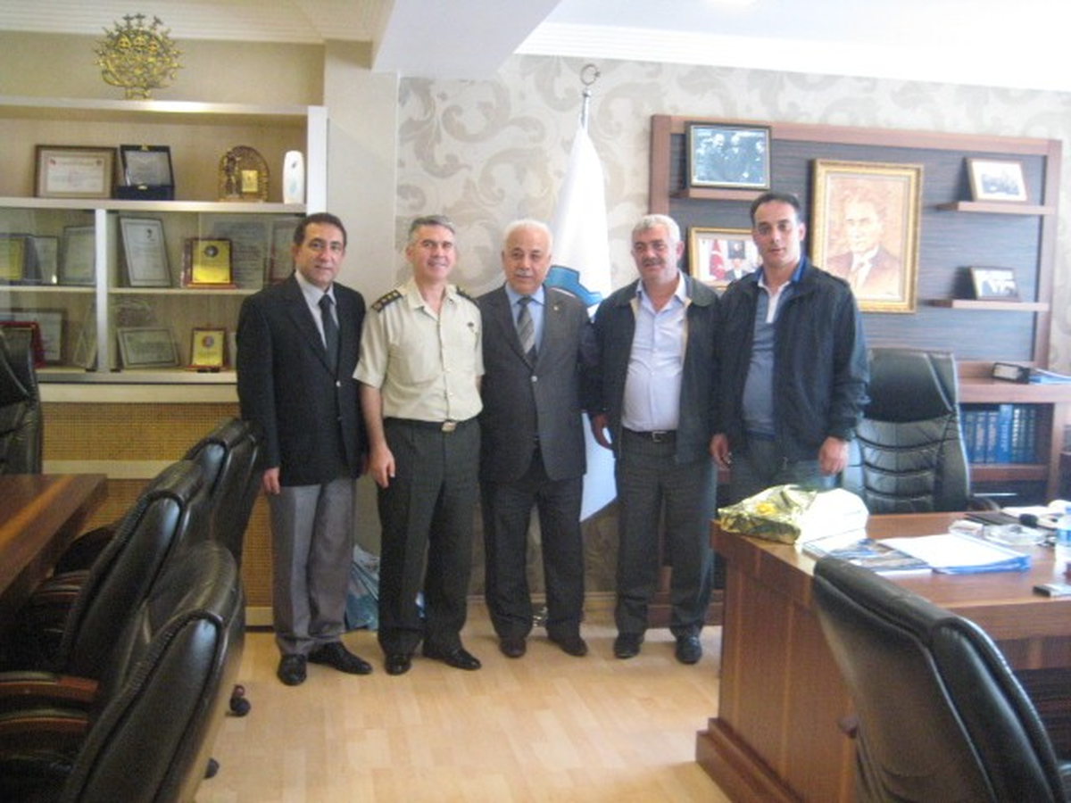 Albay Ufuk Nayır'dan Tso'ya Veda Ziyareti