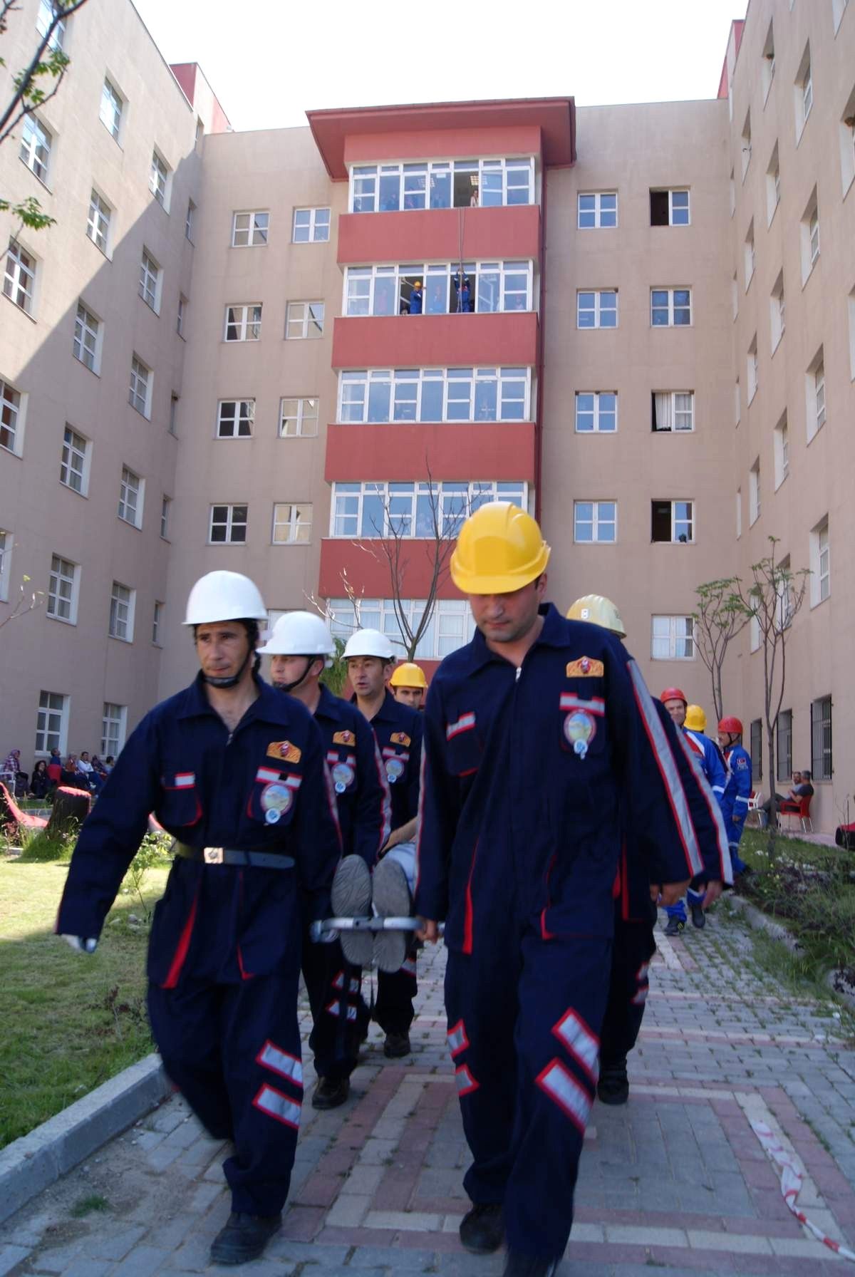 Bandırma Devlet Hastanesi\'ndeki Tatbikat Gerçeğini Aratmadı