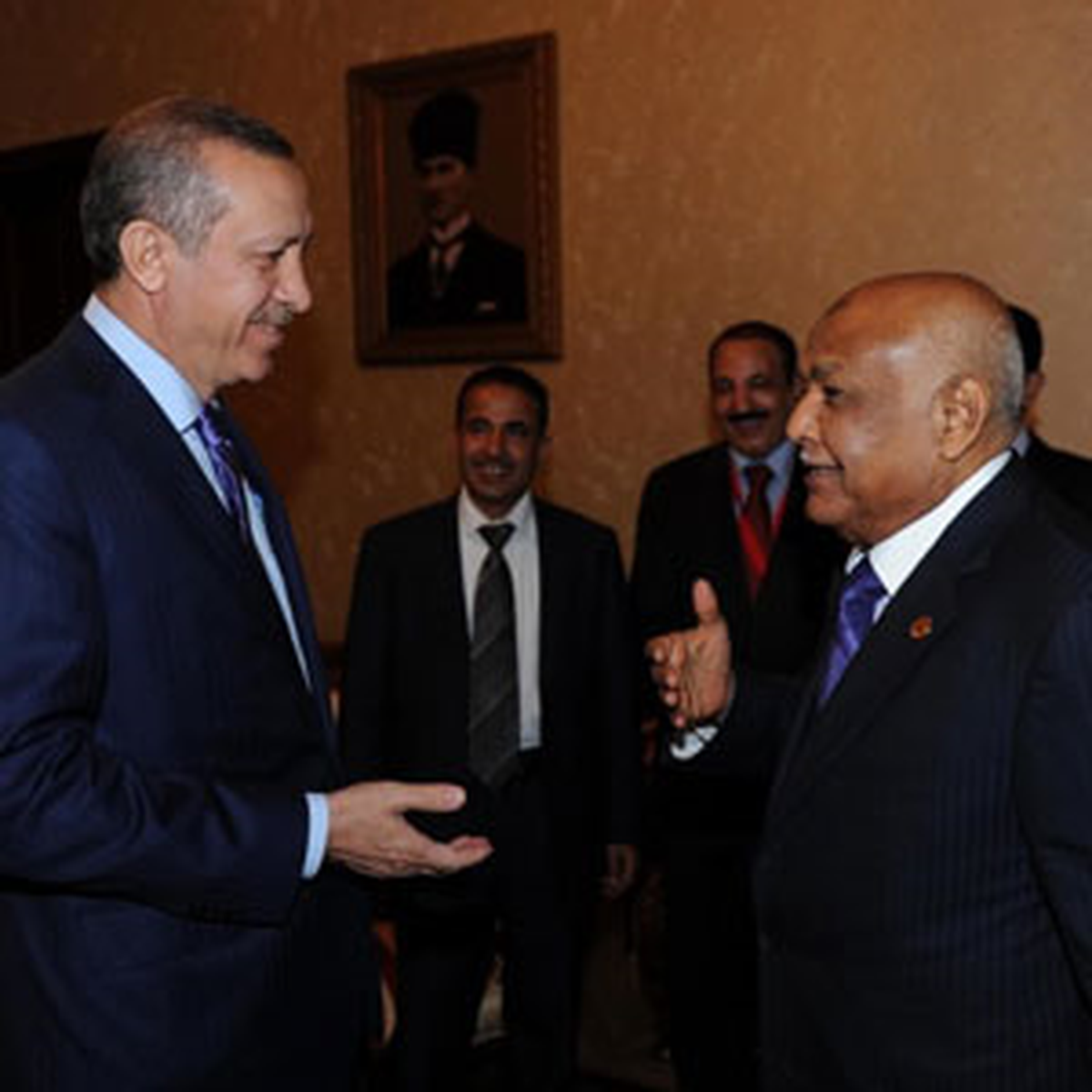 Başbakan Erdoğan, Basendwah ile Bir Araya Geldi