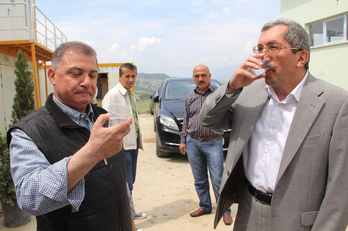 Başkan Vergili'den Arıtma Suyuna Tam Not