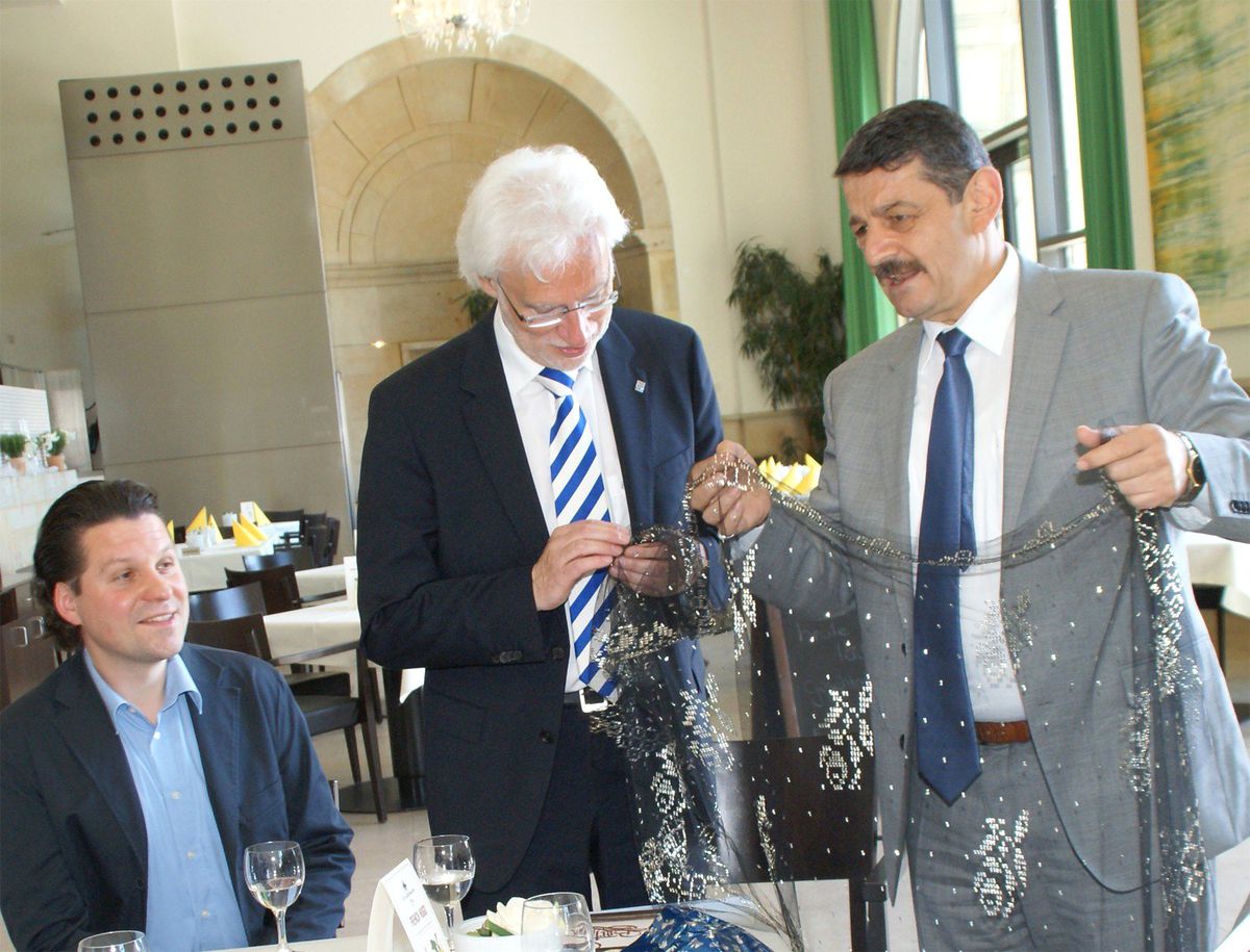 Belediye Başkanı Almanya'da Ziyaretlerde Bulundu