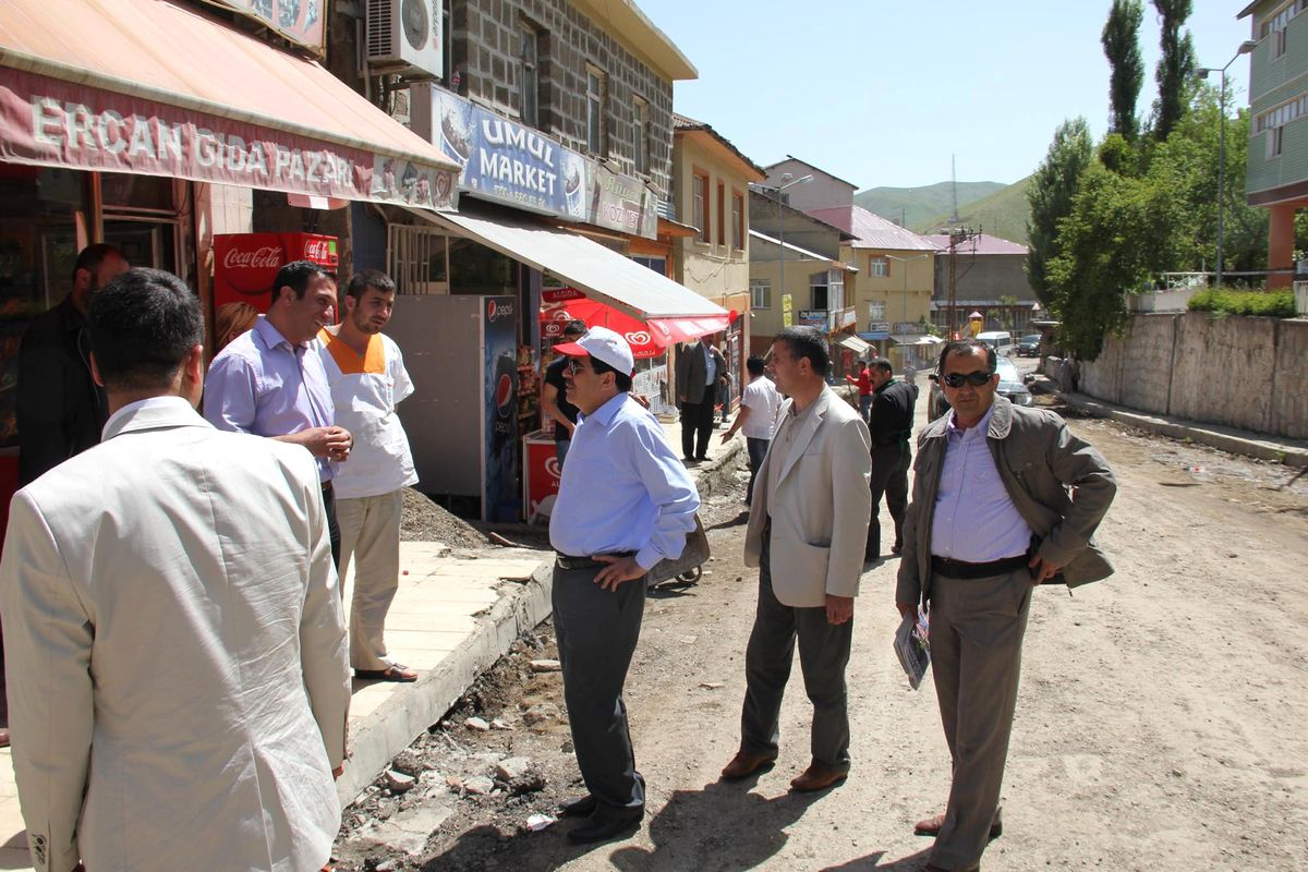 Bitlis'te Protokol Yolunun Yapımına Başlandı