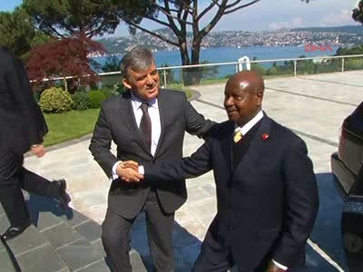 Cumhurbaşkanı Gül, Uganda ve Cibuti Cumhurbaşkanı ve Burundi Devlet Başkanı ile Görüştü
