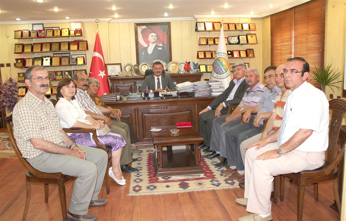 Gezendeliler Derneği'nden Başkan Tuna'ya Ziyaret