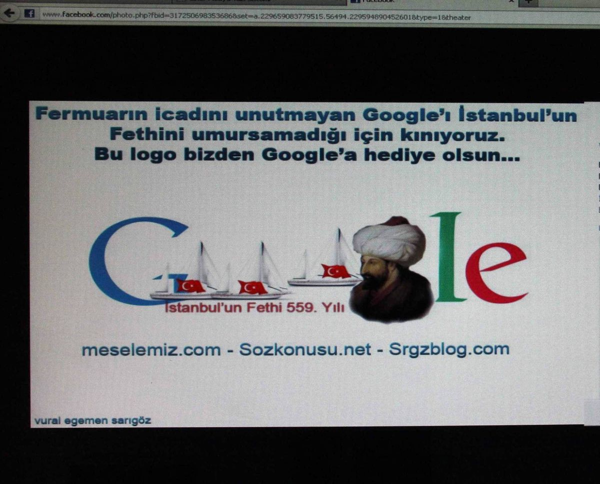 Google\'ye Fetih Tepkisi