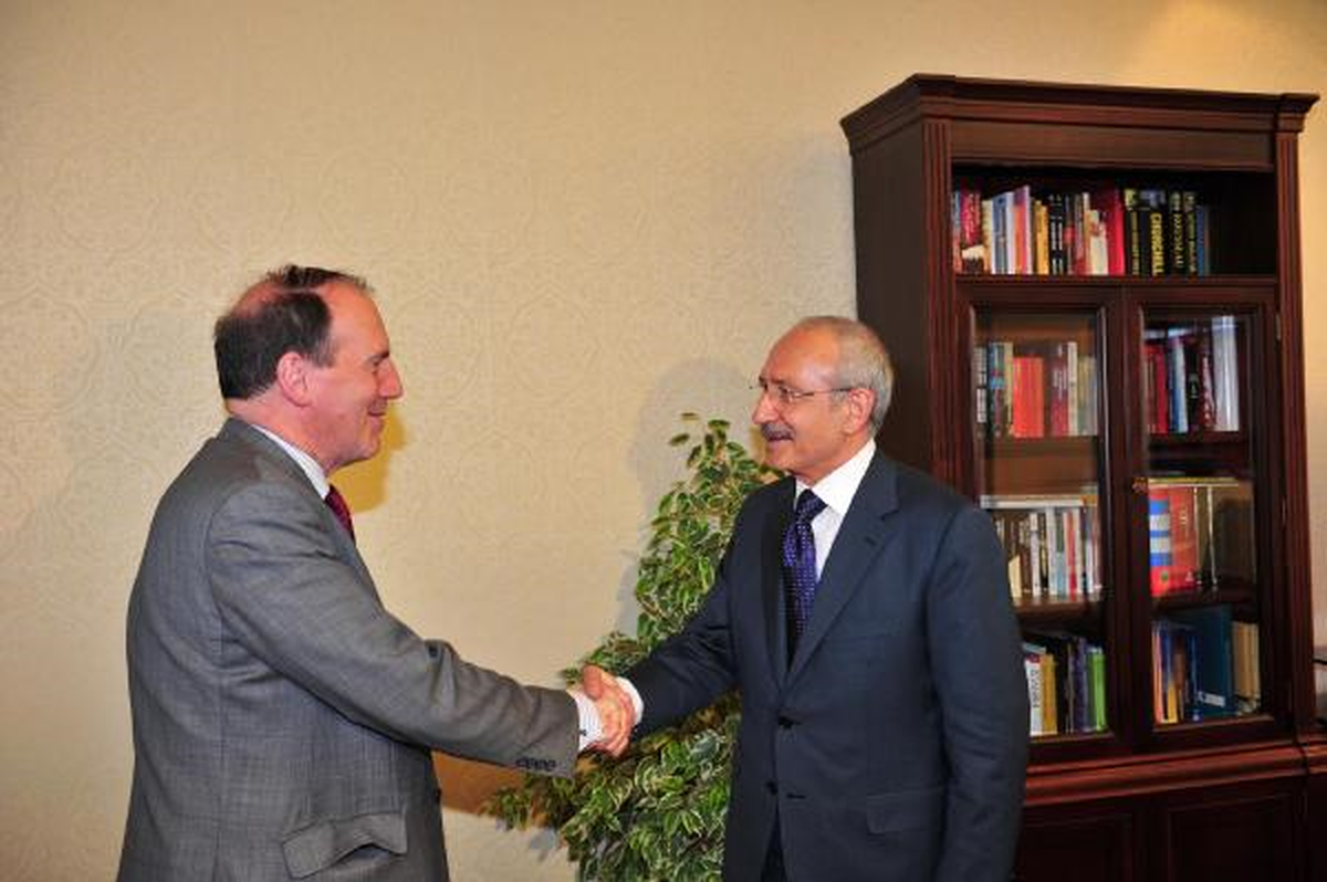 İngiliz Liberal Demokrat Parti Eşbaşkanı Hughes, Kılıçdaroğlu'nu Ziyaret Etti