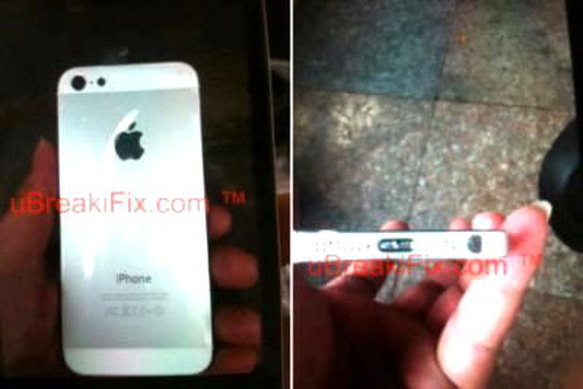 İphone 5'in Arka Tarafı Sızdı!