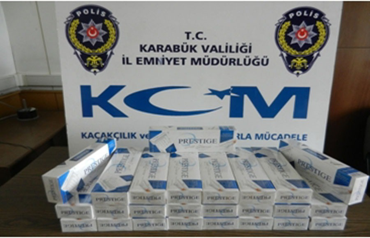 Karabük'te Uyuşturucu ve Kaçak Sigara Operasyonu