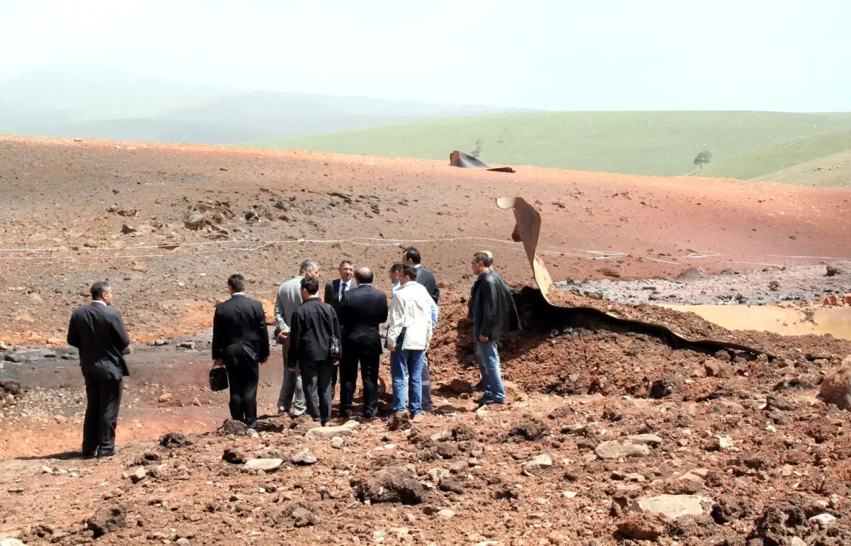 Kars\'ta Boru Hattındaki Patlama